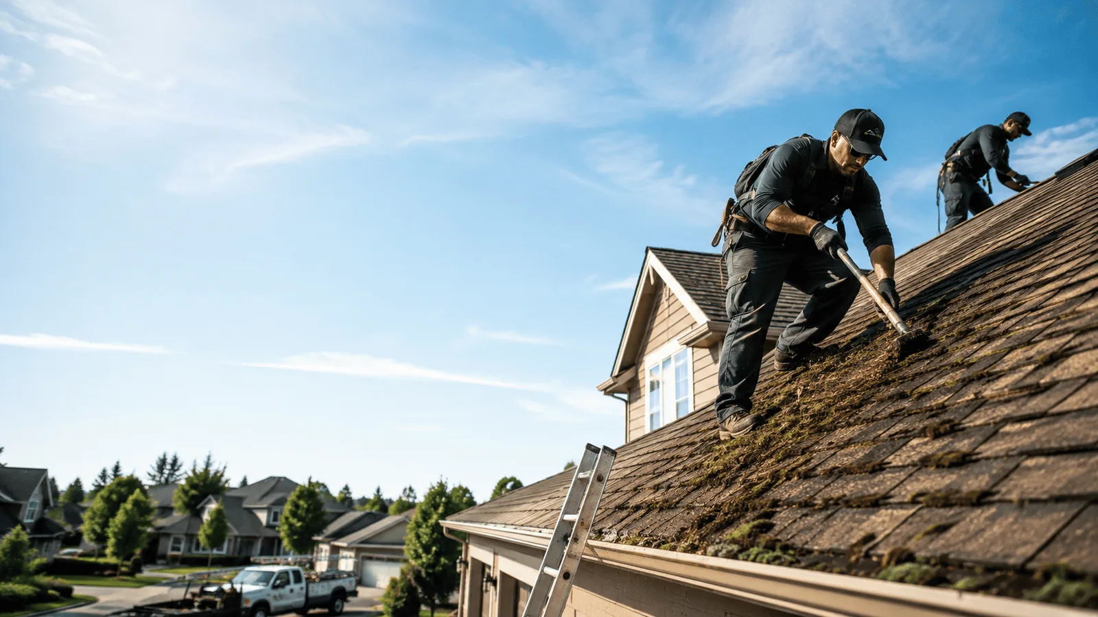 Roof Moss Removal in Hoxie, AR near me